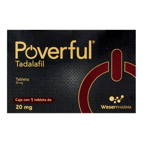 Poverful 20 Mg 1 Tab