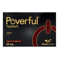 Poverful 20 Mg 1 Tab