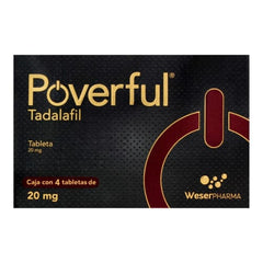 Poverful 20 Mg 4 Tab