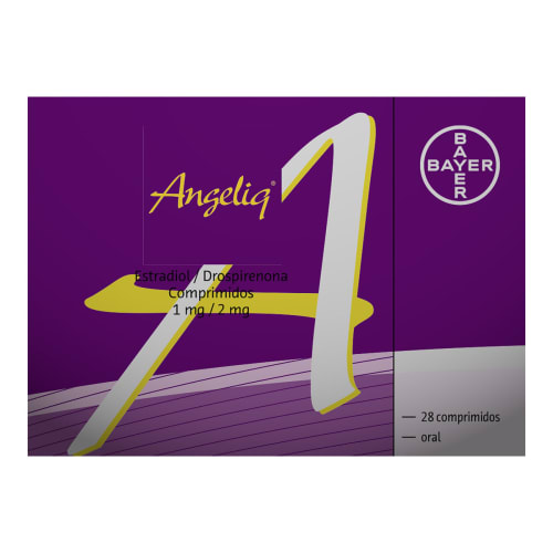 Angeliq 1/2 Mg Cpr Recub 28