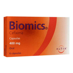 Biomics 400 Mg C/6 Cap.