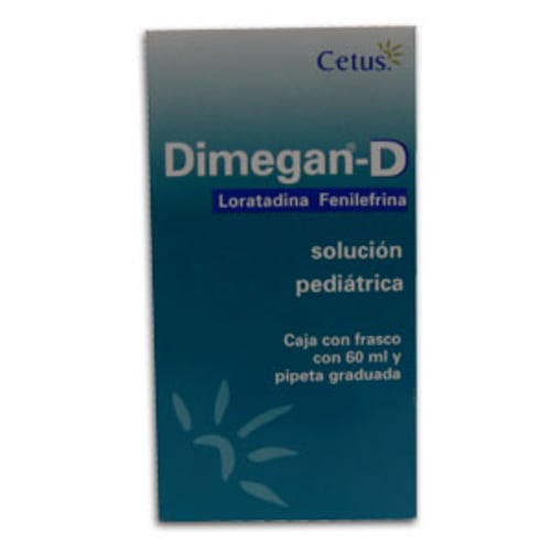 Dimegan-D 0.5/2Mg Pedsol60Mlc/