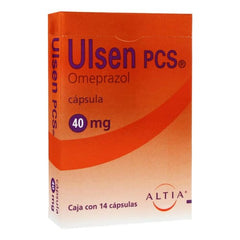 Ulsen-Pcs 40 Mg Caps 14