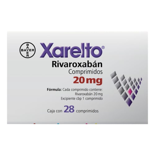 Xarelto 20 Mg Cpr 28