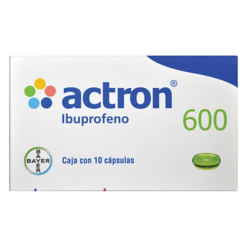 Actron-600 600 Mg Caps 10