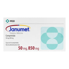 Janumet 50/850 Mg Cpr Recub 56