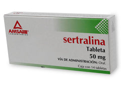 Sertralina Amsa 14 Tabs 50 Mg