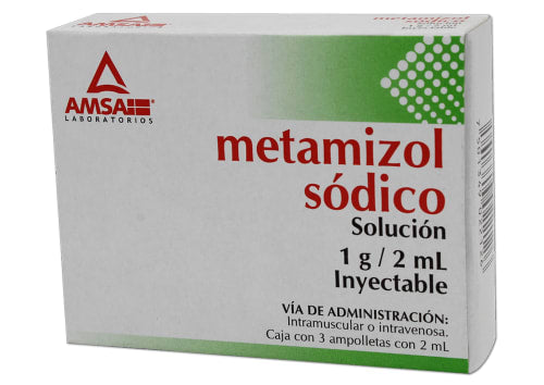 Metamizol Sol Iny 1/2ml C/3 Nv