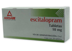 Escitalopram Amsa 28t 10mg