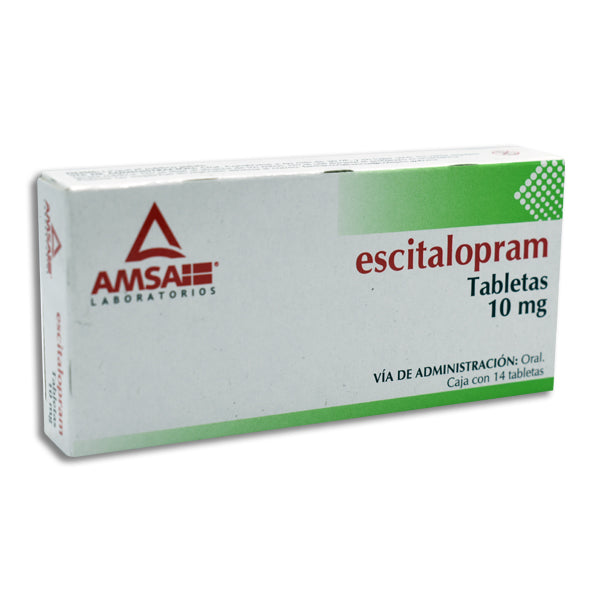 Escitalopram 10mg C/14t Amsa