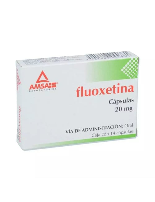 Fluoxetina 20mg C/14 Cap Amsa