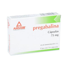 Pregabalina 75mg C/14t Amsa