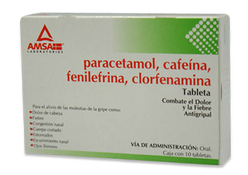 Clorfenamina Comp C/10 Tbs