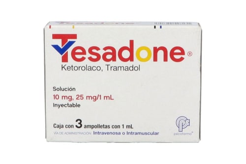 Tesadone 10/25Mg Sol Iny Amp3X