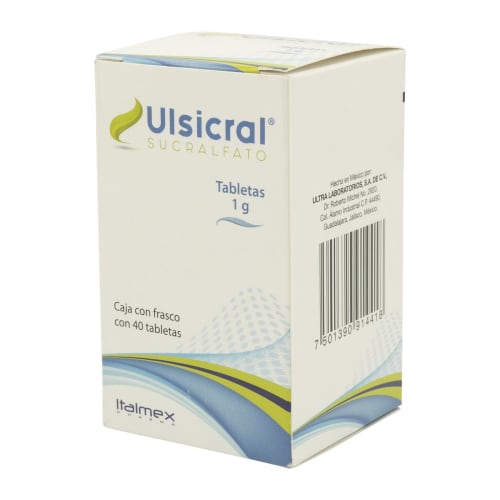 Ulsicral 1 G Fco Tab 40
