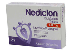 Nediclon 100 Mg C/20 Grag Brul