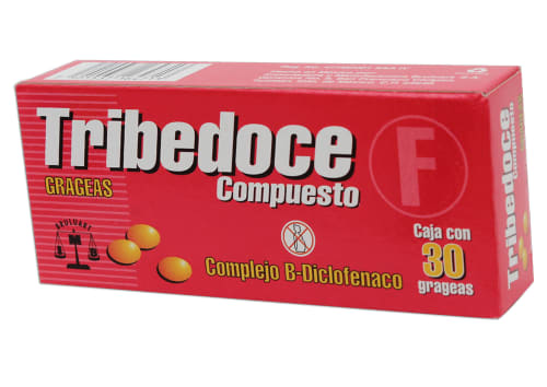 Tribedoce Comp C 30 Grageas