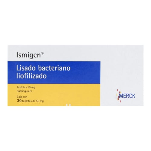 Ismigen 50 Mg Tab Sublinguales