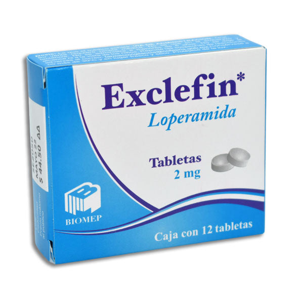 Exclefin 2 Mg C/12 T Loperamid