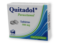 Quitadol 500 C/10 Paracetamol