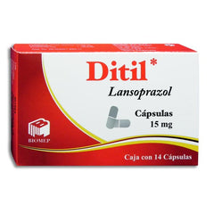 Ditil 15mg C/14cap Lansoprazol