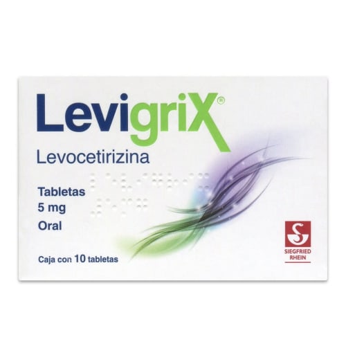 Levigrix Levocetiriz 5 Mg Tab