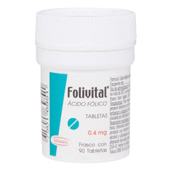 Folivital 0.4 Mg Tab 90