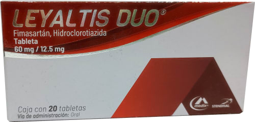 Leyaltis Duo 60/12.5 Mg 20 Tab