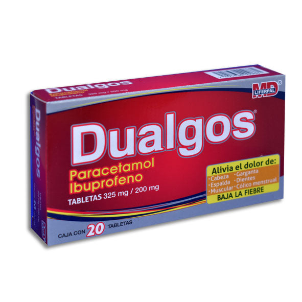 Dualgos 325 20t Paracet Ibupro