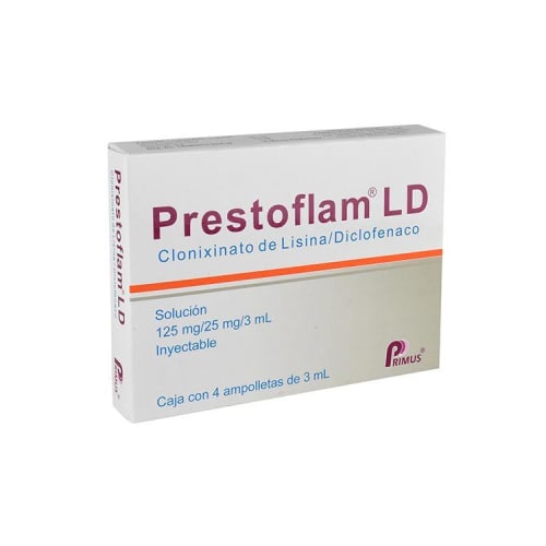 Prestoflam Ld 125 25Mg  3Mlc 4