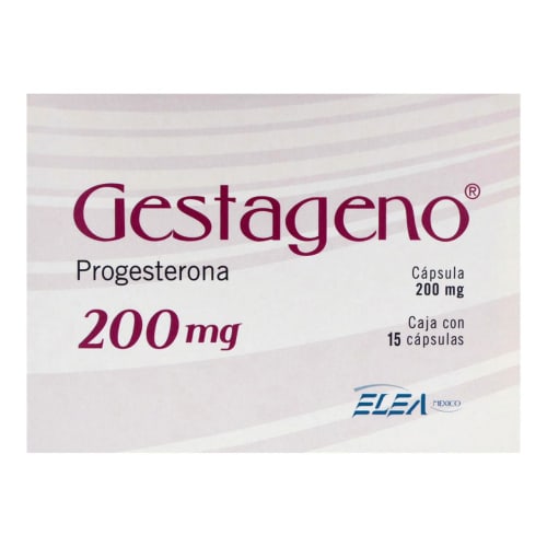 Gestageno 200 Mg Caps 15