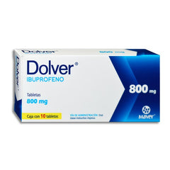 Dolver De 800 Mg C/10 Tab Ibup