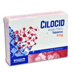 Cilocid 5 Mg C/20 Tab Acido Fo