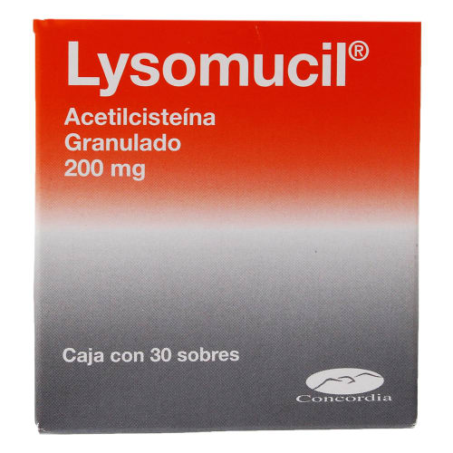 Lysomucil 200 Mg Pvo Eferv Sb