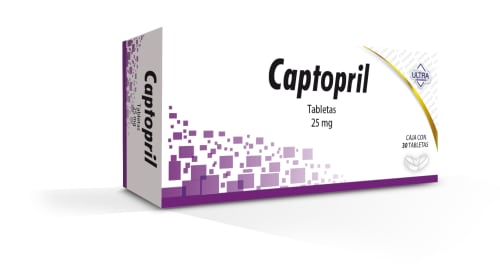 Captopril Gi 25mg C 30t Ultra