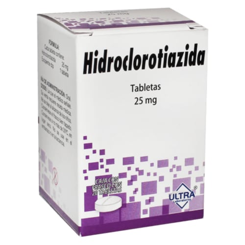 Hidroclorotiazida 25mc/20ultra