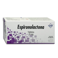 Espironolactona Ultra 20t 25mg