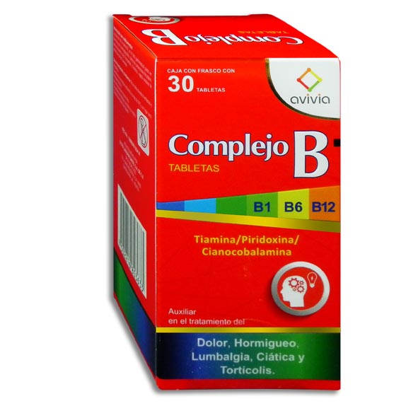 Complejo B C/30 Tab Avivia Ult