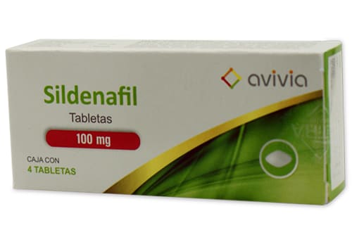 Sildenafil 100 C/4 T Avivia