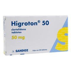 Higroton 50 Mg Tab 30