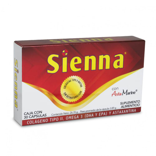 Sienna Colageno Sup Alim Caps