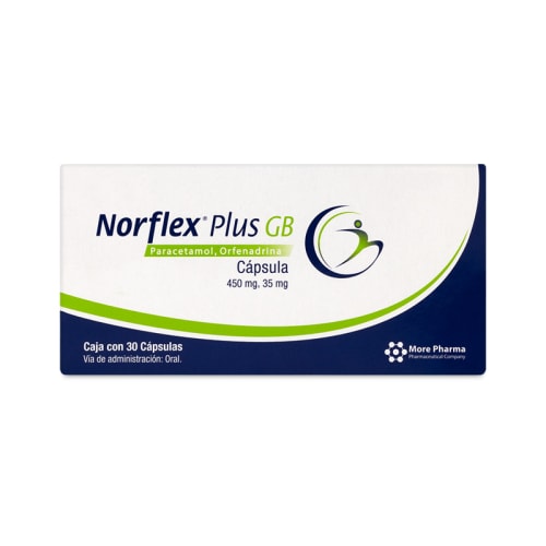 Norflex Plus Gb 450/35Mg 30Cap