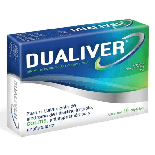 Dualiver 100/150 Mg Caps 16