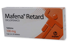 Mafena Retard 100 C/20t Diclof