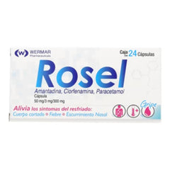 Rosel C/24cap Cloferna/parace/