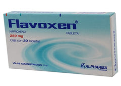 Flavoxen 250m C30t Naproxeno