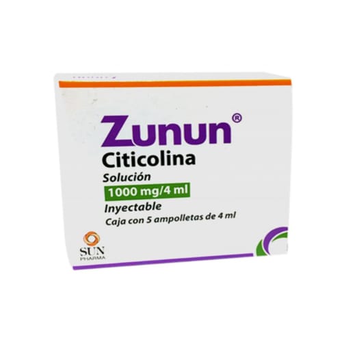 Zunun 1000 Mg Sol Iyn 5X4Ml