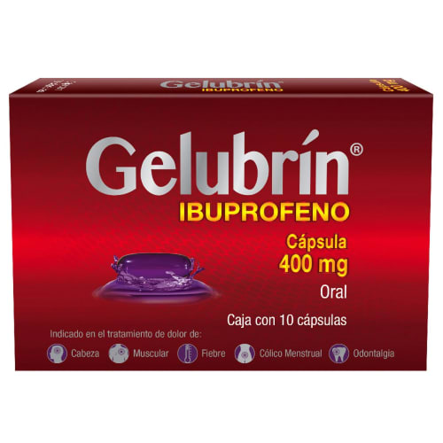 Ibuprofeno 400 Mg Caps 10  Lg