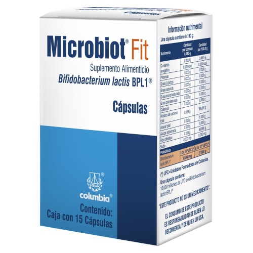 Microbiot Fit Sup Alim Caps 15
