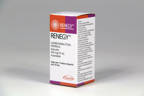 Renegy 500 Mg Sol Iny Amp 10 M